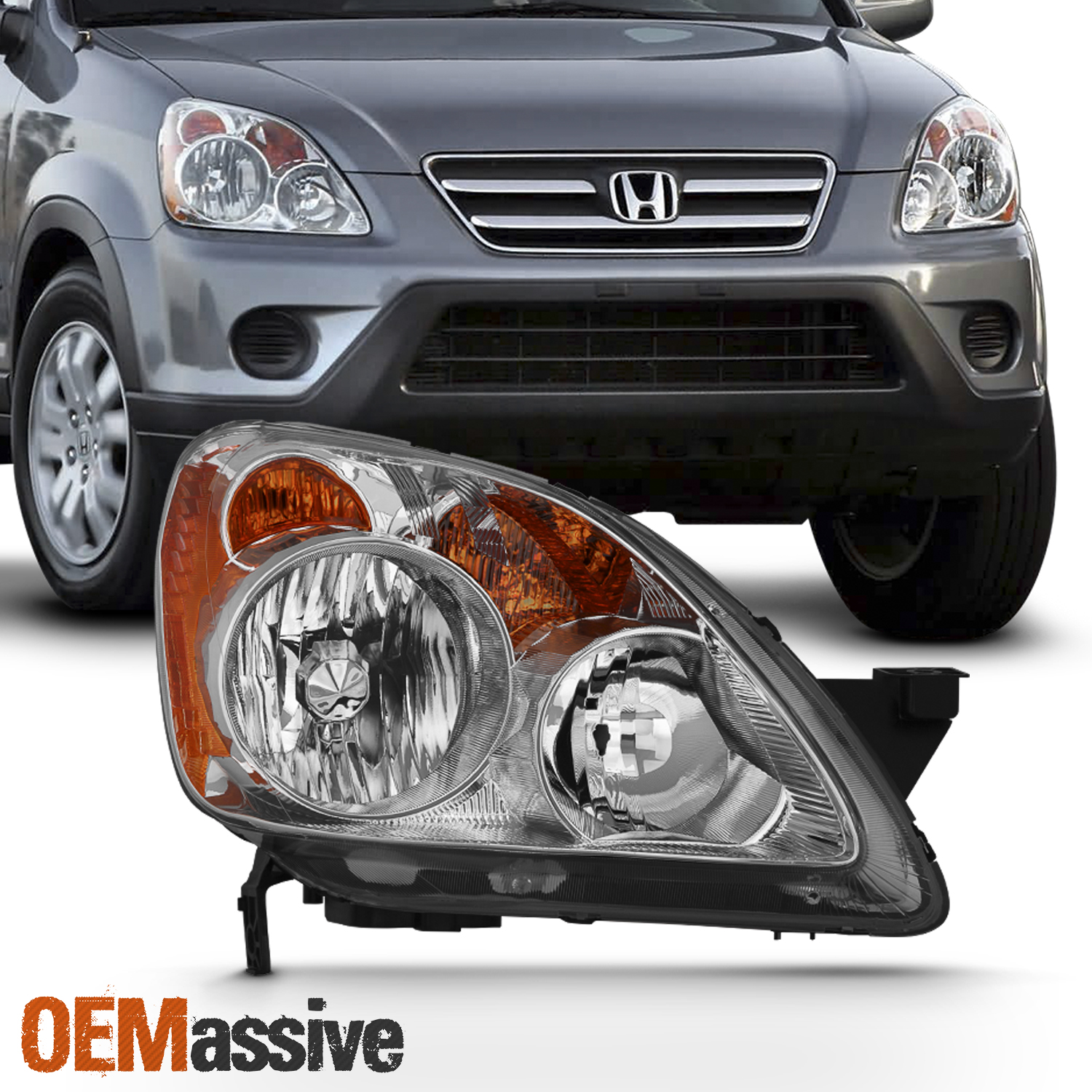 [HALOGEN STYLE] HEADLIGHT Fits 20052006 Honda CRV CRV Passenger Right